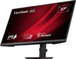 Monitor Viewsonic 27" VG2708A-MHD LED IPS FullHD - 16:9 - VGA - HDMI - DisplayPort - Altoparlanti - Regolabile in altezza - Colore nero - immagine 2