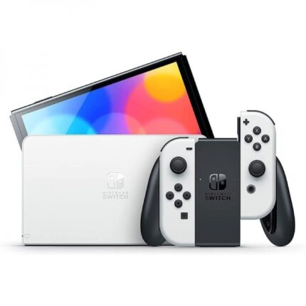 Nintendo Console Nintendo Switch Oled - Include base e 2 controller Joy-Con - Colore bianco