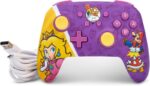 PowerA Controller con cavo Enhanced per Nintendo Switch - Princess Peach Battle - immagine 2