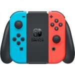 Console Nintendo Switch Oled Neon - Include base e 2 controller Joy-Con - Colore blu/rosso - immagine 3