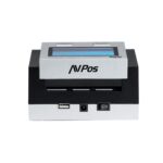 AVPos AVP-DT35G Contabancnote - Conta il numero di banconote e il valore totale - Sterline e euro - Alta velocità di conteggio - Colore nero - immagine 3