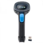 2D e QR - Wireless con portata di 80 m - Colore nero
