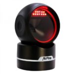 AVPos AVP-M680-2D Lettore di codici da tavolo - Scansione automatica - Lettura di codici 1D, 2D e QR - USB e seriale - Colore nero - immagine 3