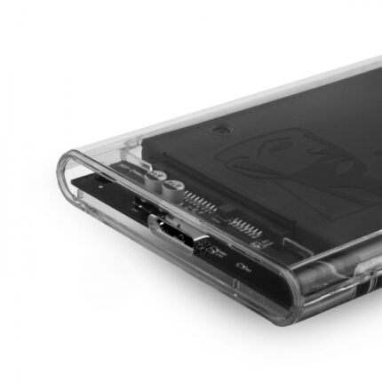5" SlimChase T-2533 SATA - USB3.0 - Trasparente