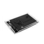 Coolbox Box esterno 2,5" SlimChase T-2533 SATA - USB3.0 - Trasparente - immagine 3