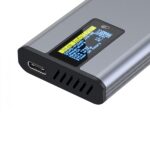 Coolbox PS32 Custodia esterna SSD M.2 NVMe USB 3.2 Gen2 - Touchscreen