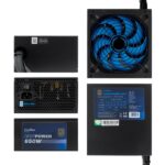 Coolbox DeepPower Alimentatore 80 Plus Bronze 650W ATX - PFC attivo - Modalità silenziosa - Ventola da 140 mm - immagine 2