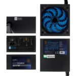 CoolBox DeepPower Alimentatore 80 Plus Bronze 800W ATX - PFC attivo - Modalità silenziosa - Ventola da 140 mm - immagine 2
