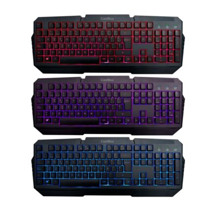 5 mm + Mousepad - Illuminazione a LED in 3 colori - Colore nero