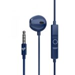Energy Sistem EasyPods Auricolari a bottone - Isolamento acustico - Microfono integrato - Controllo riproduzione - Connettore jack da 3,5 mm - Cavo da 120 cm - Colore blu - immagine 3