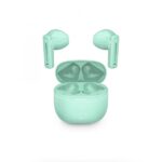 Energy Sistem StreetMusic Cuffie True Wireless - Bluetooth 5.4 - Bassi profondi - 20 ore di autonomia - Materiali riciclati - Assistente vocale integrato - Colore verde - immagine 4
