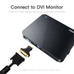 Vention Adattatore HDMI a DVI - Placcato in oro - Doppia direzione - Risoluzione 1080P@60Hz - Rivestimento in PVC - Colore nero - immagine 4