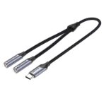 Vention Adattatore da USB-C a TRS - Audio Hi-Fi - Chip VT0200 - Involucro in alluminio - Antigroviglio - Resistente all'usura - Colore grigio - immagine 2
