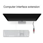 Cavo di prolunga USB 2.0 Vention - Contatti dorati - Trasmissione 0,48 Gbps - Isolamento in PVC - Colore nero - immagine 4