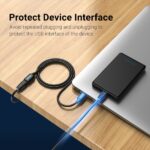Vention CableTech Pro Estensore USB 3.0 - Alta velocità di trasferimento - Conduttore in rame - Connessione sicura e stabile - Colore nero - immagine 4