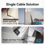 Cavo di prolunga attivo USB 2.0 Vention - Trasferimento dati 480 Mbps - Connessione stabile - Costruzione resistente - Colore nero - immagine 4