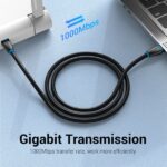 Cavo Ethernet Cat6A Vention - UTP - 1000Mbps - 250MHz - PVC - 26AWG - Colore nero - immagine 3