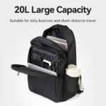 Zaino per laptop Vention - Capacità 20 L - per laptop da 15,6" - Materiale resistente all'acqua e ai graffi - Colore nero - immagine 4
