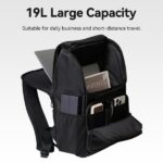 Zaino impermeabile per laptop Vention - Tessuto Oxford - Scomparto da 15,6" - Capacità 19 L - Colore nero - immagine 3