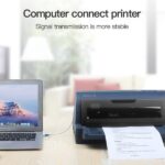 Cavo USB 2.0 Vention per stampanti - Trasmissione 480 Mbps - Rivestimento in alluminio e treccia metallica - Involucro in PVC - AWG 24+28 - Colore nero - immagine 3