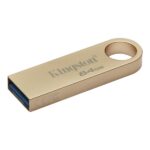Kingston DataTraveler SE9 G3 Memoria USB-A 3.2 Gen 1 64 GB - 220 MB/s in lettura - Design metallico - Colore oro (pendrive) - immagine 2