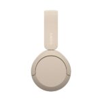 Sony WH-CH520 Cuffie Bluetooth 5.2 con microfono integrato - Archetto regolabile - Connettività multipunto - Cuffie girevoli - Autonomia fino a 50 ore - Colore beige - immagine 3