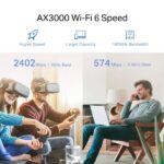 TP-Link RE705X Ripetitore di rete WiFi 6 AX300 Dual Band - Velocità fino a 3000 Mbps - Porta Gigabit Ethernet - Modalità Access Point - 2 antenne esterne - immagine 4