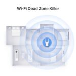 TP-Link RE705X Ripetitore di rete WiFi 6 AX300 Dual Band - Velocità fino a 3000 Mbps - Porta Gigabit Ethernet - Modalità Access Point - 2 antenne esterne - immagine 5