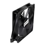 Ventilatore Unykach Server 120 mm a doppia sfera - Velocità massima 1800 giri/min - Connettore a 4 pin con controllo della temperatura - Colore nero - immagine 3