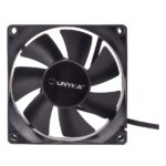 Ventola Unykach 90 mm - Velocità massima 2000 giri/min - Colore nero - immagine 2
