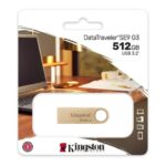 Kingston DataTraveler SE9 G3 Memoria USB-A 3.2 Gen 1 512 GB - 220 MB/s in lettura - Design metallico - Colore oro (pendrive) - immagine 3