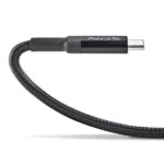 Cavo NGS 2.0 da USB-C maschio a USB-C maschio - Ricarica ultraveloce fino a 100 W - Lunghezza 2 m - Colore nero - immagine 5