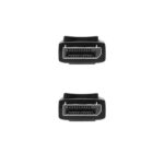 Nanocable Cavo Displayport 1.2 CCS DP/M-DP/M - Lunghezza 0,5 m - Supporta risoluzioni video fino a 4K - Colore nero - immagine 3