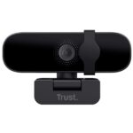 Trust Tanor Webcam FullHD 1080p USB - Messa a fuoco automatica - Campo visivo diagonale 79º - Microfono incorporato - Copertura per la privacy - Colore nero - immagine 3