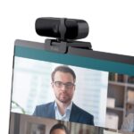 Trust Tanor Webcam FullHD 1080p USB - Messa a fuoco automatica - Campo visivo diagonale 79º - Microfono incorporato - Copertura per la privacy - Colore nero - immagine 5