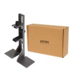 Abysm Supporto per scheda grafica GPU - Regolabile in altezza - Colore grigio/nero - immagine 5
