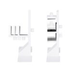 Abysm Supporto per scheda grafica GPU - Regolabile in altezza - Colore bianco - immagine 4