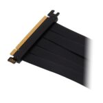 Cavo di prolunga Abysm Riser PCIe 4.0 x16 flessibile - Schermatura EMI - Lunghezza 17 cm - Colore nero - immagine 5
