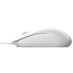 Trust TM101 Eco Mouse USB 1200 dpi - Realizzato con il 50% di plastica riciclata - 3 pulsanti - Utilizzo ambidestro - Cavo da 1,60 m - Colore bianco - immagine 3