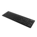Unykach MK212 Pro Slim Wireless Pack con tastiera wireless Slim 108 tasti a membrana + mouse wireless 1600 dpi, 3 pulsanti, ambidestro - Lingua portoghese - Colore nero - immagine 4