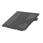 Unykach UK1420 Supporto da tavolo con braccio articolato per monitor da 10"-32" + supporto per laptop - Girevole, inclinabile ed estensibile - Gestione dei cavi - Peso massimo 10 kg - VESA 100x100 mm - immagine 3