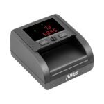 AVPos Contatore/Rilevatore di banconote AVP-DT25G - Conta il numero di banconote e il valore totale - Sterline ed euro - Alta velocità di conteggio - Colore nero - immagine 2