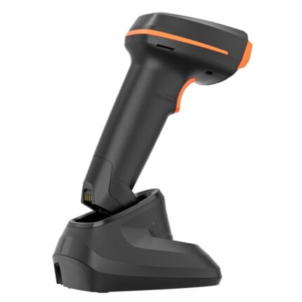 segnale acustico e vibrazione - Velocità di scansione 60 fps - Attivazione manuale o automatica - Autonomia fino a 12 ore - Colore nero/arancione