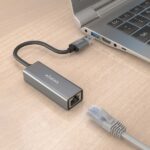 Aisens Convertitore da USB 3.0 a Ethernet Gigabit 10/100/1000 MBPS - 15 cm - Colore grigio - immagine 5