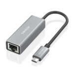 Aisens Convertitore USB3.1 GEN1 da USB-C a Ethernet Gigabit 10/100/1000 MBPS - 15 cm - Colore grigio - immagine 2