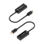 Aisens Convertitore MINI DP a HDMI 4K@60HZ - MINI DP/M-HDMI/H - 15 cm - Colore nero - immagine 3
