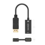 Aisens Convertitore DISPLAYPORT a HDMI 4K@60HZ - DP/M-HDMI/H - 15 cm - Colore nero - immagine 4