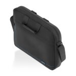6" - Imbottitura sottile - Tasca frontale con cerniera - Colore nero
