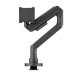 Aisens Supporto da tavolo PRO Contrappeso girevole e inclinabile per monitor/TV 27 kg (3 perni - 1 braccio) da 24-57 - Colore nero - immagine 2