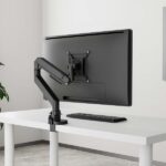 Aisens Supporto da tavolo PRO Contrappeso girevole e inclinabile per monitor/TV 27 kg (3 perni - 1 braccio) da 24-57 - Colore nero - immagine 5
